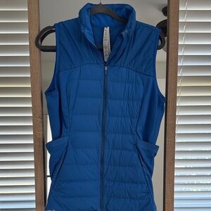 Lululemon Athletica Women's Quilted Vest in Blue